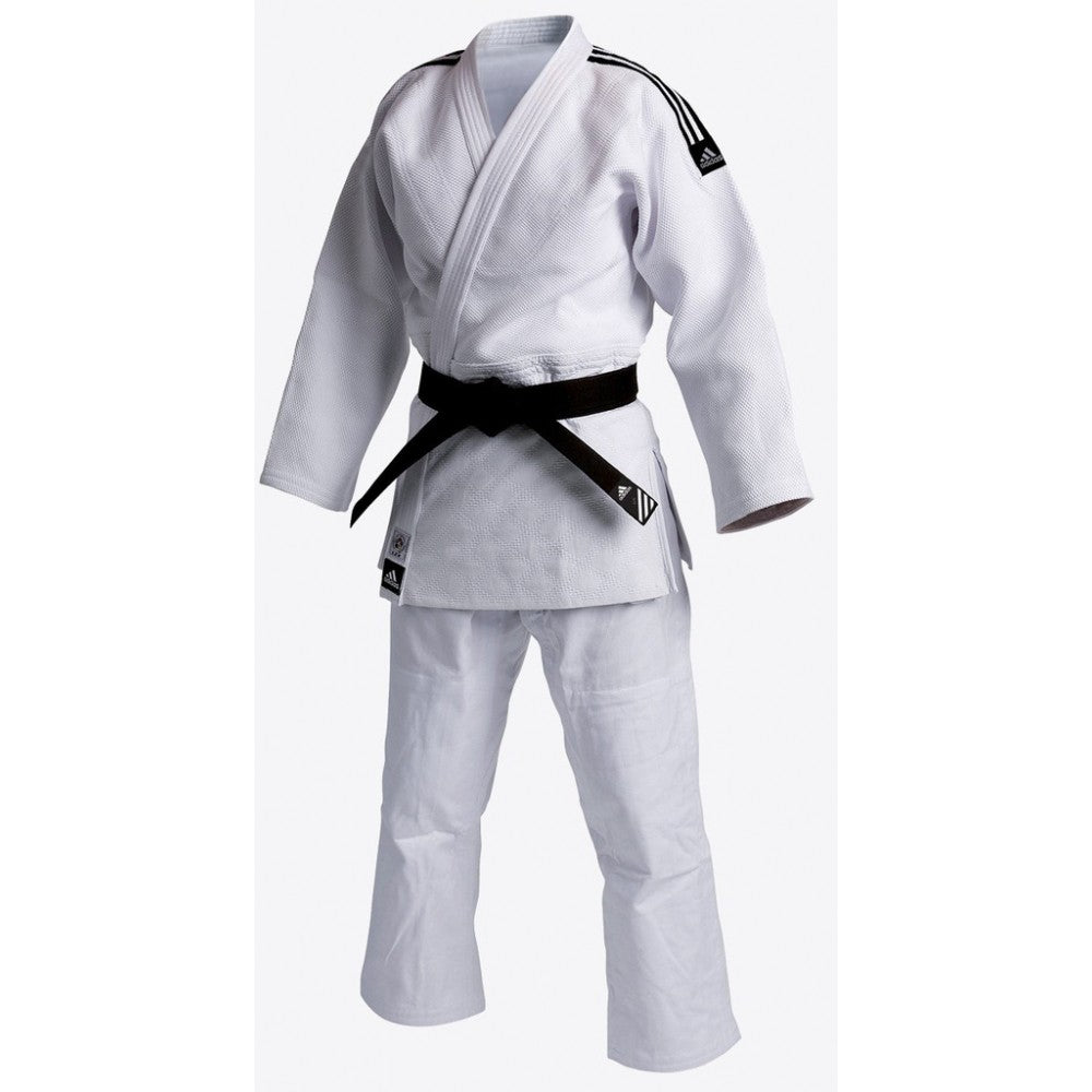 adidas Deluxe Double Weave White Gi – - Arts Distributor