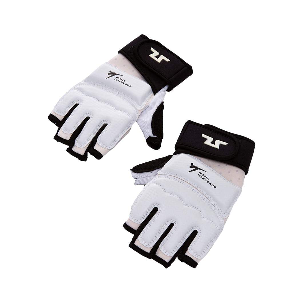 Tusah Taekwondo Hand Protector, WTF Approved, Size: XS, White