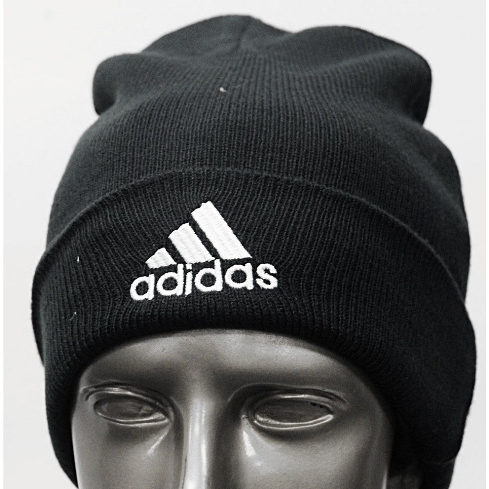 adidas - BEANIE 11&#39;s shop adidas Unisex Solid Cupped Pom Beanie – League Outfitters